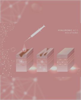 strzykawka na różowym tle